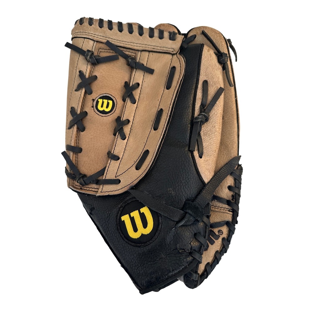 Wilson Adult Tan Black A360 ES14 Split Hinge Softball Glove 14 Inch